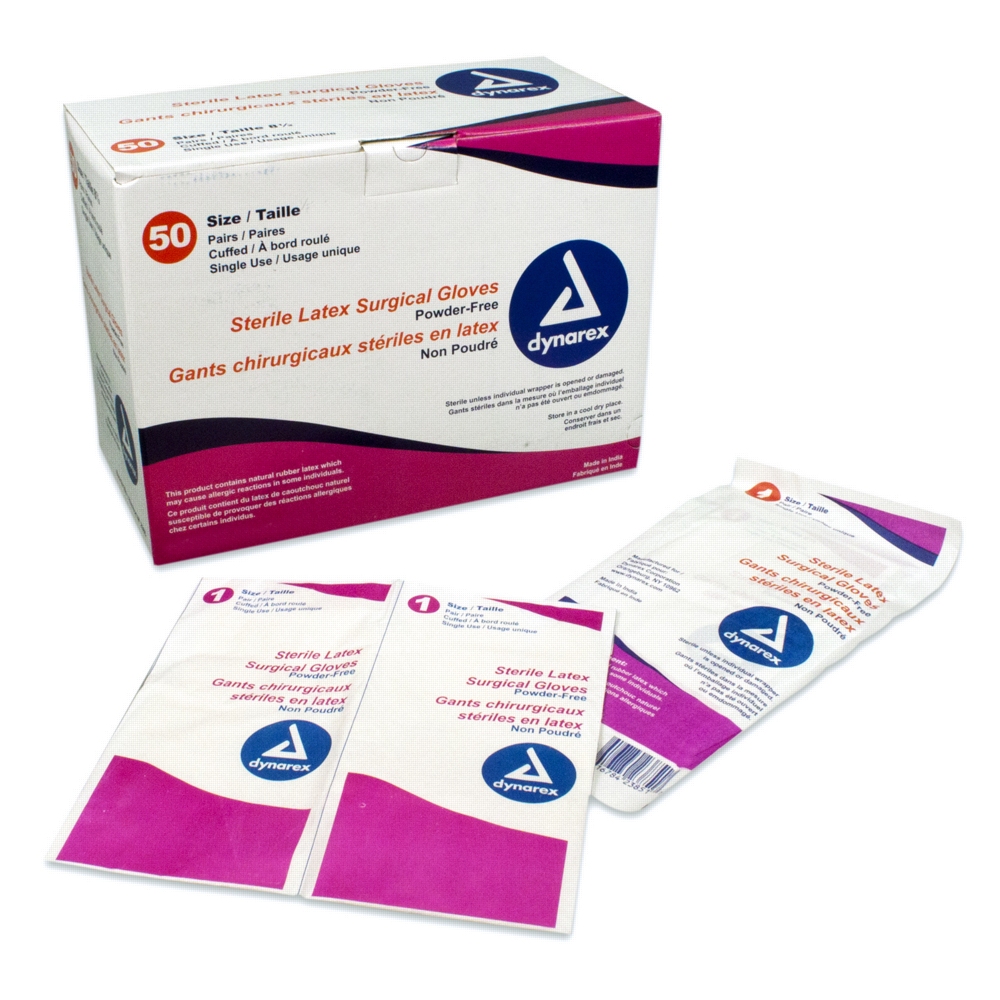 Dynarex Latex Surgical Gloves